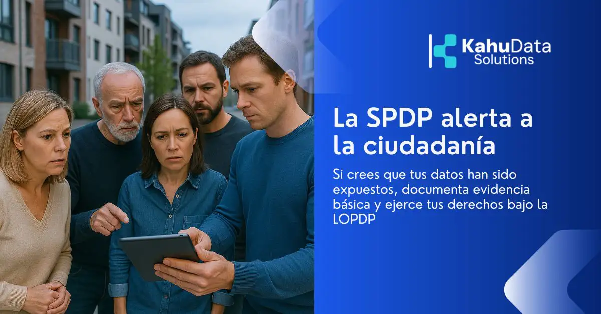 La SPDP alerta a la ciudadanía: está circulando un registro viral que expone datos personales